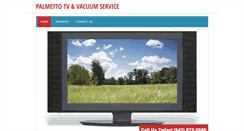 Desktop Screenshot of palmettotvservice.com